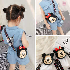 儿童小包包硅胶斜挎包宝宝可爱小女孩零钱包百搭时尚女童单肩包