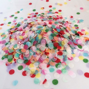 1cm round confetti birthday wedding graduation season party scene hand throwing confetti