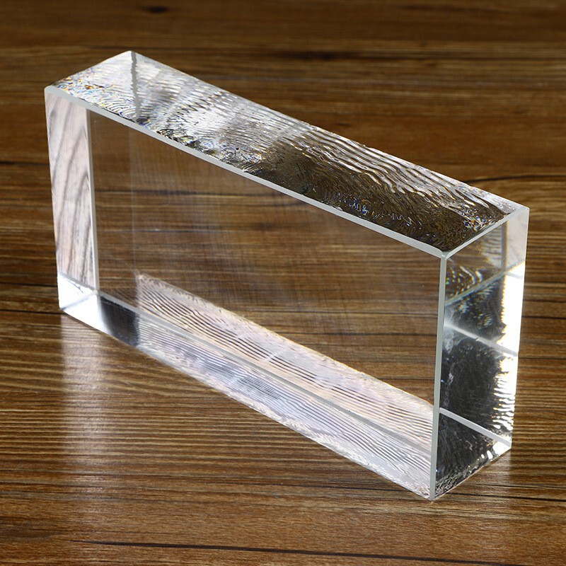 Crystal Glass Brick Partition Wall Brick Engineering Landscape Hot-Melt Large Brick Colorful Square Tile Solid Crystal Glass Brick Partition Wall Brick Engineering Landscape Hot-Melt Large Brick Colorful Square Tile Solid