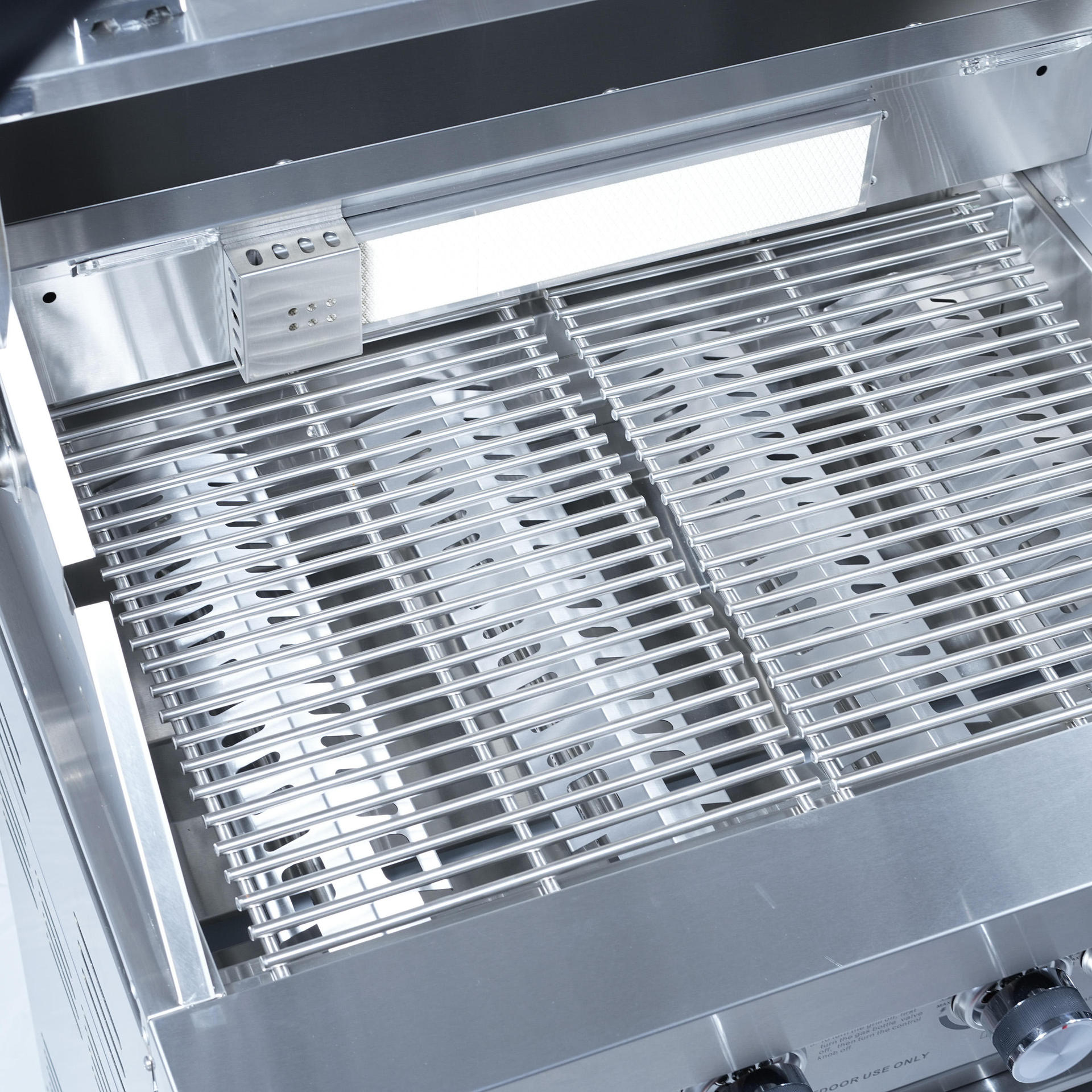 Europa y América patio jardín parrilla parrilla portátil acero inoxidable incrustado parrilla de gas al aire libre