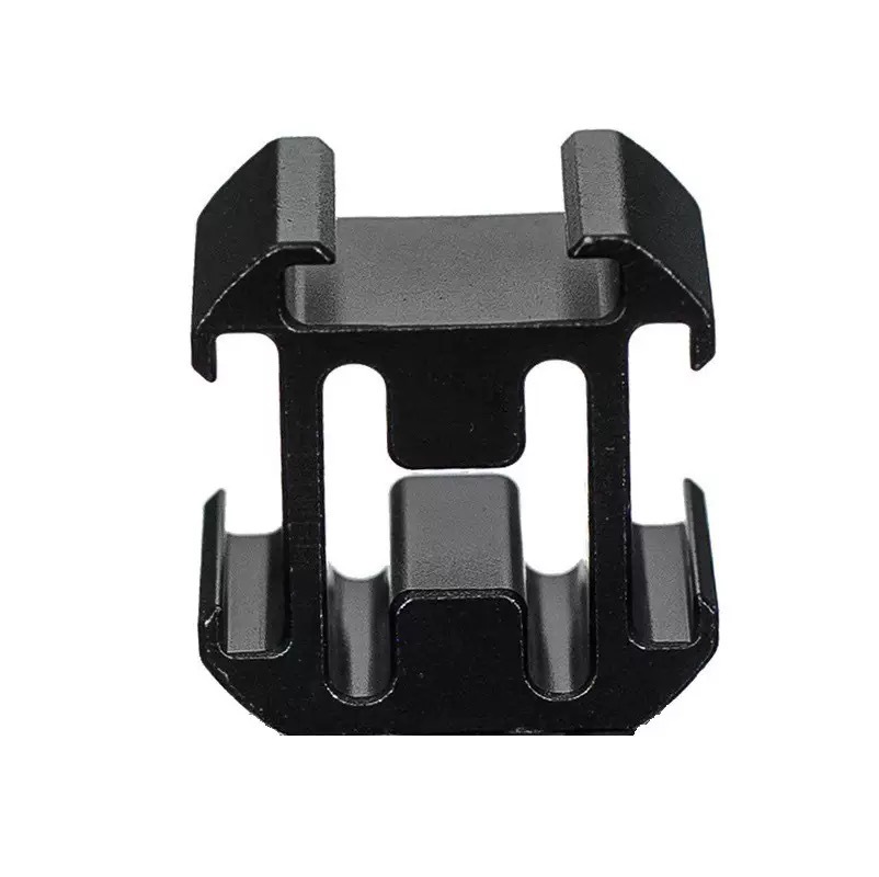 1/4 tornillo de doble capa one-drag base de zapata de tres cabezas Luz de relleno Monitor de micrófono soporte de zapata multifuncional