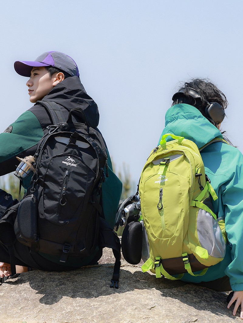 Mochila de montaña de alta capacidad al aire libre para hombres y mujeres, viaje de montaña ligero, trekking profesional, mochila de viaje simple