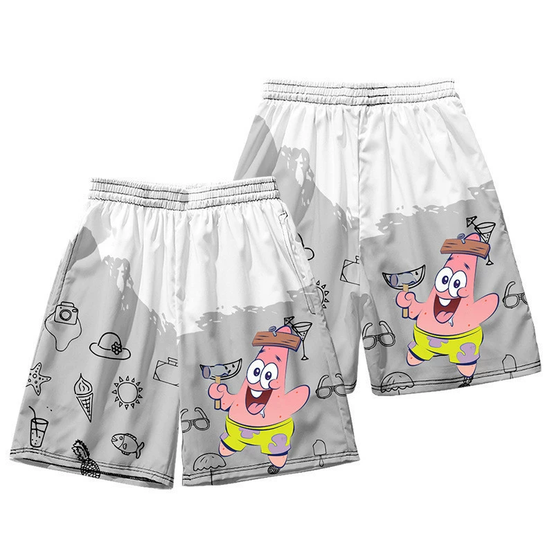 Летние пляжные быстровысыхающие sponge детские шорты для отдыха, 3D цифровая печать сервис