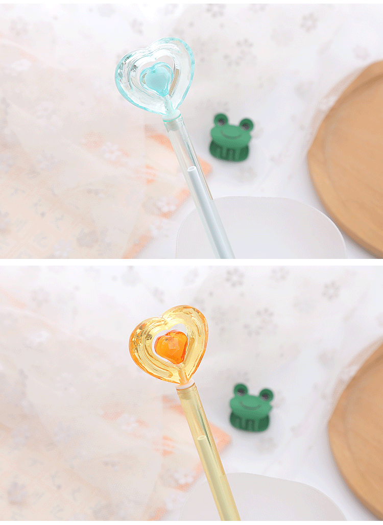 Bolígrafo De Gel De Amor De Cristal Creativo Encantador display picture 2