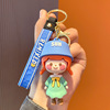 Cute keychain for beloved, cartoon doll suitable for men and women, pendant, Birthday gift, wholesale