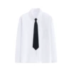 [Boys long sleeves+black tie]