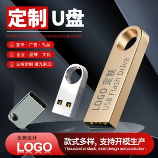 USB-флешка, высокоскоростная, маленькая металлическая для телефона и ноутбука, под заказ, 128 ГБ, 64 ГБ, подарок на день рождения, 32 ГБ