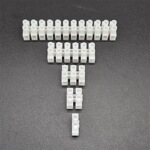 PA8接线端子CQC认证贯通式尼龙接线排8mm孔距欧规VDE认证端子台