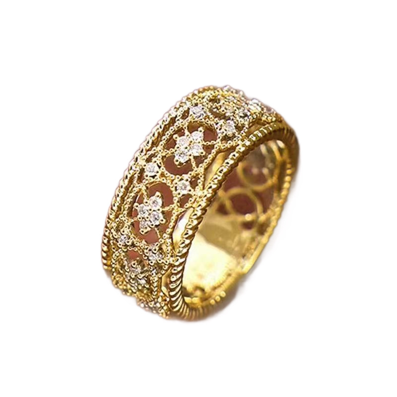 Sparkling Ring For Women Designer Jewelry Elegant Finger Accessory_voghion.com