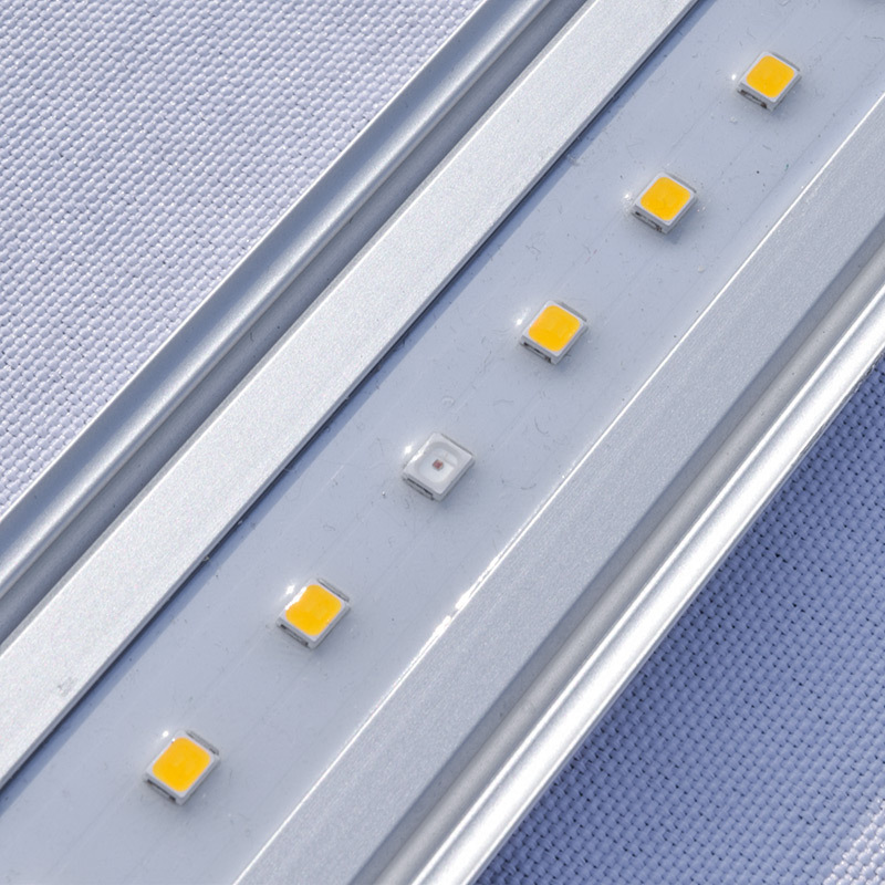 植物补光灯三管灯条水培蔬菜生长大棚种植600WLed育苗批发厂家