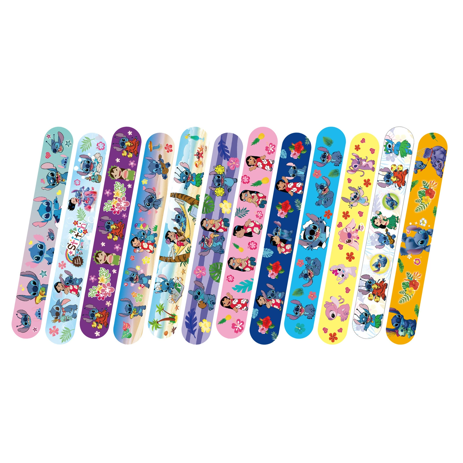 Граница Stitch Strike круглый браслет Школьный запястье Это подарок на Cir cle Cartoon Stitch Strike bracelet