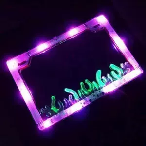 Motorcycle Modified 12V Colorful Flashing Tail Light Frame Light Ghost Fire Pedal Decorative Rear Tail Light Led Colorful Light