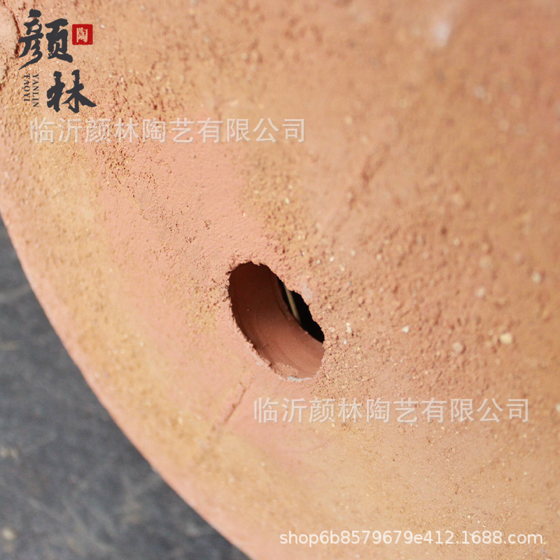 Grandes paneles de cerámica roja paisajística gran vasija de cerámica gran vasija de flores de cerámica gruesa comestibles jardín decoración vasija de cerámica combinación de vasija de cerámica de suelo vasija de cerámica