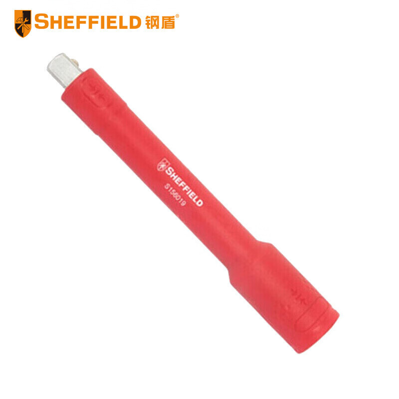 钢盾 SHEFFIELD S154039 1/4"注塑型单色绝缘延长接杆1/4*75mm