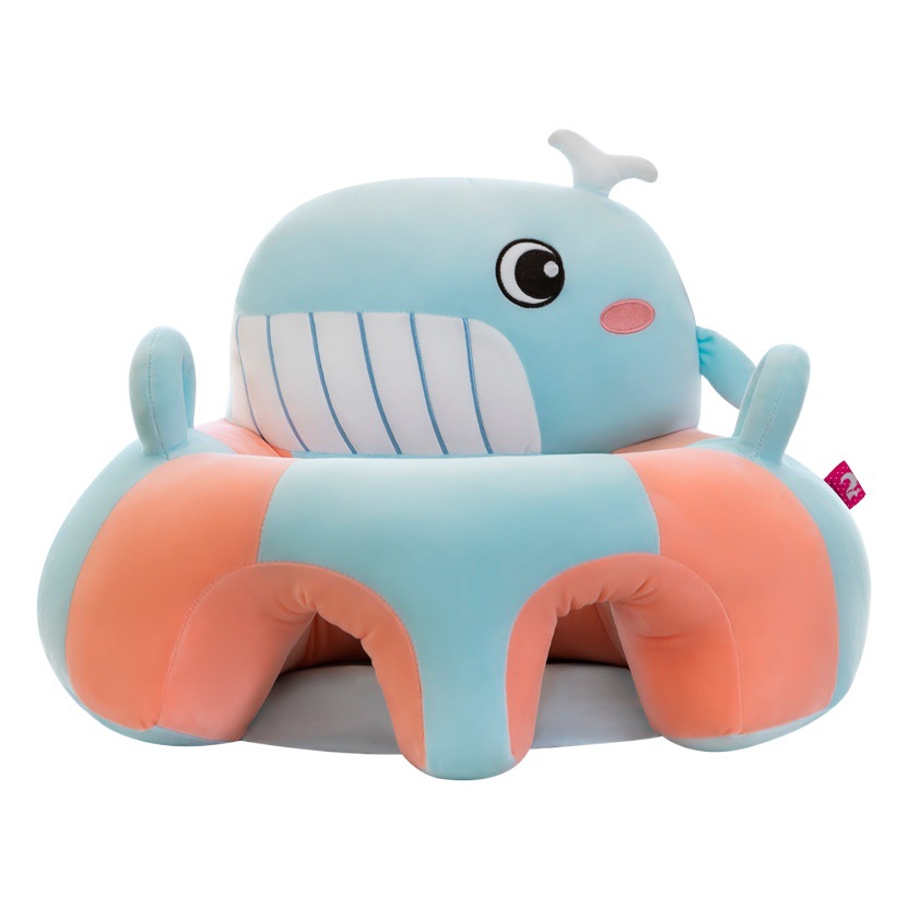 Nuevo bebé de aprendizaje asiento de peluche de juguete Silla de aprendizaje bebé creativo portátil de entrenamiento de dibujos animados niños sofá materno e infantil