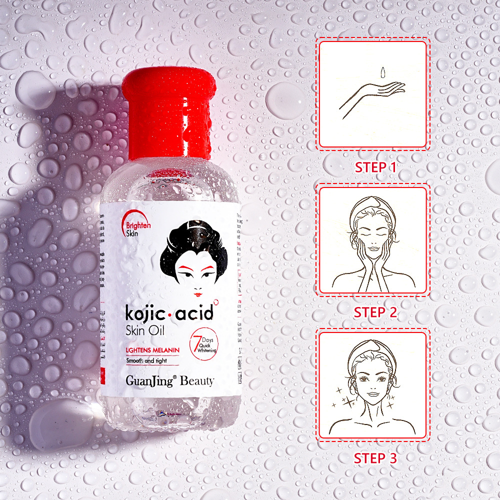 Huile de kojic acid soin hydratant visage et corps pour la peau_voghion.com