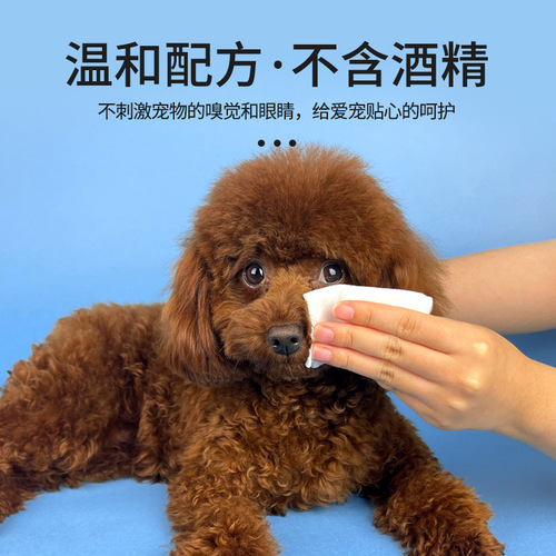 Petbuts Dog Tears and Butt Wipes for Cats, Convenient Pack