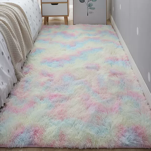 Tie -stained rainbow color