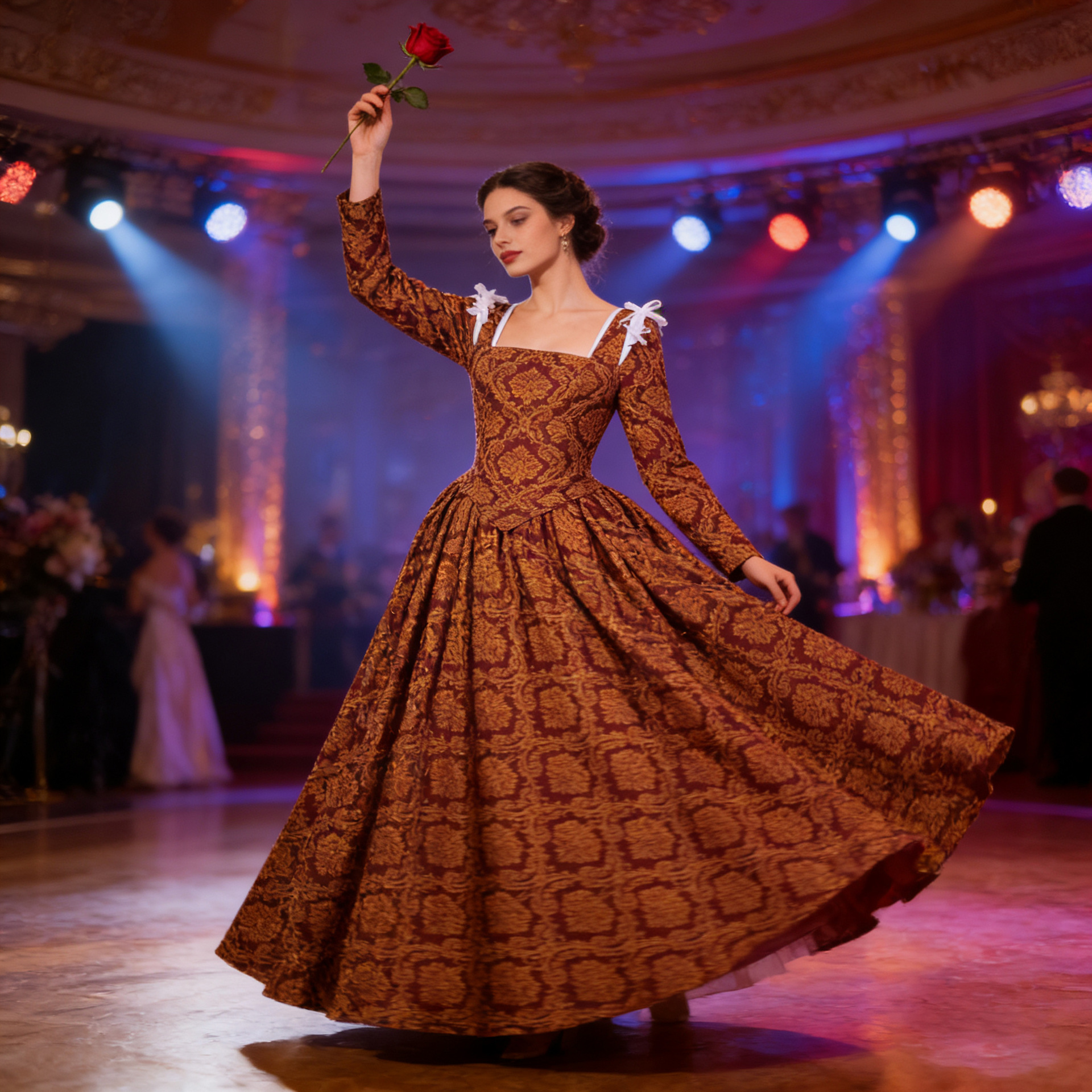 Italian Renaissance Costume Lady Borgias Renaissance Queen Dress Medieval Dress Skirt