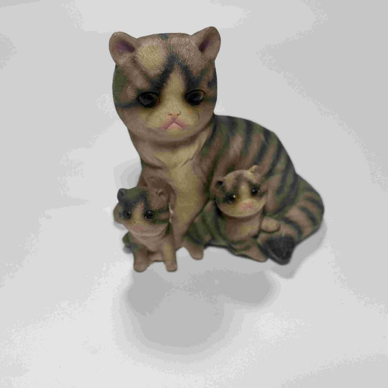 模擬動物猫と犬樹脂装飾品家の装飾中庭クロスボーダークリエイティブギフトかわいい既製工芸品|undefined