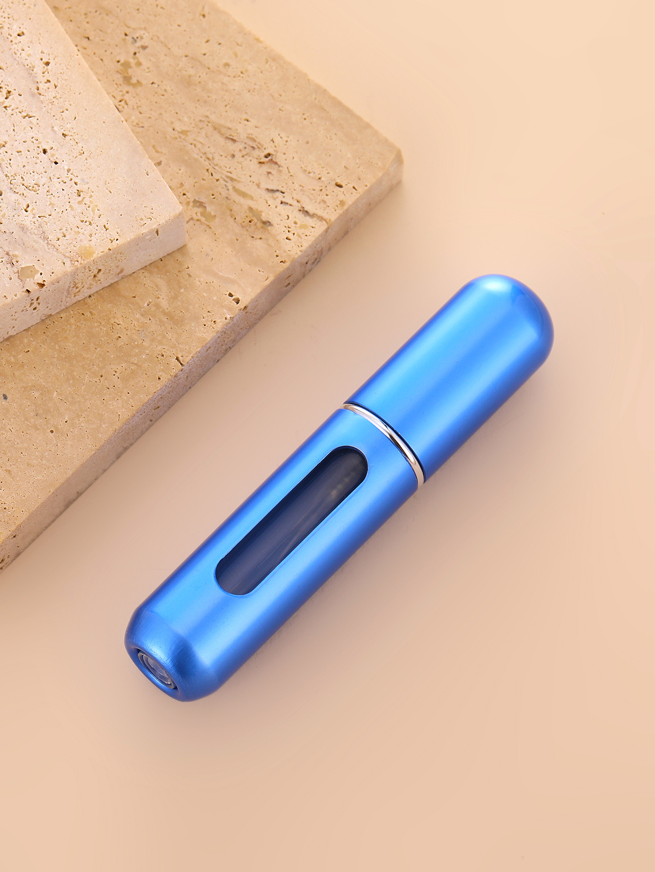 5ml de carga directa inferior perfume sub-botella portátil tipo empuje muestra de aerosol de aluminio botella vacía mini niebla fina sub-embalaje artefacto