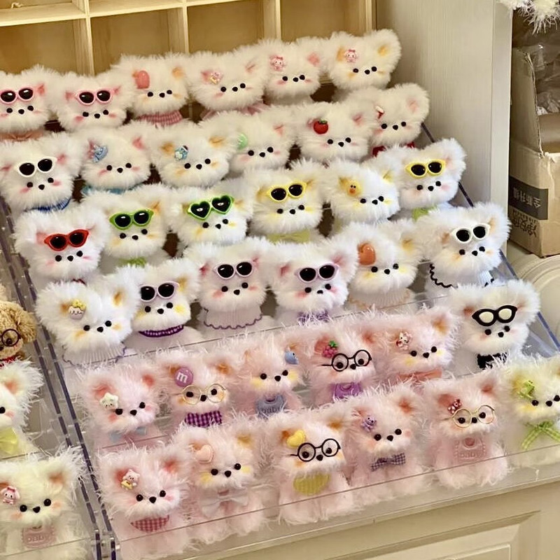 インターネット有名人かわいいツイストスティック子犬ペンダントぬいぐるみ人形バニー人形人形ギフト卸売|undefined