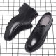 Men's 8cm Height Increasing Shoes Summer Sandals Inner Height Increasing Shoes 10cm Men's Hollow Out Business Dress Big Head Men's Shoes