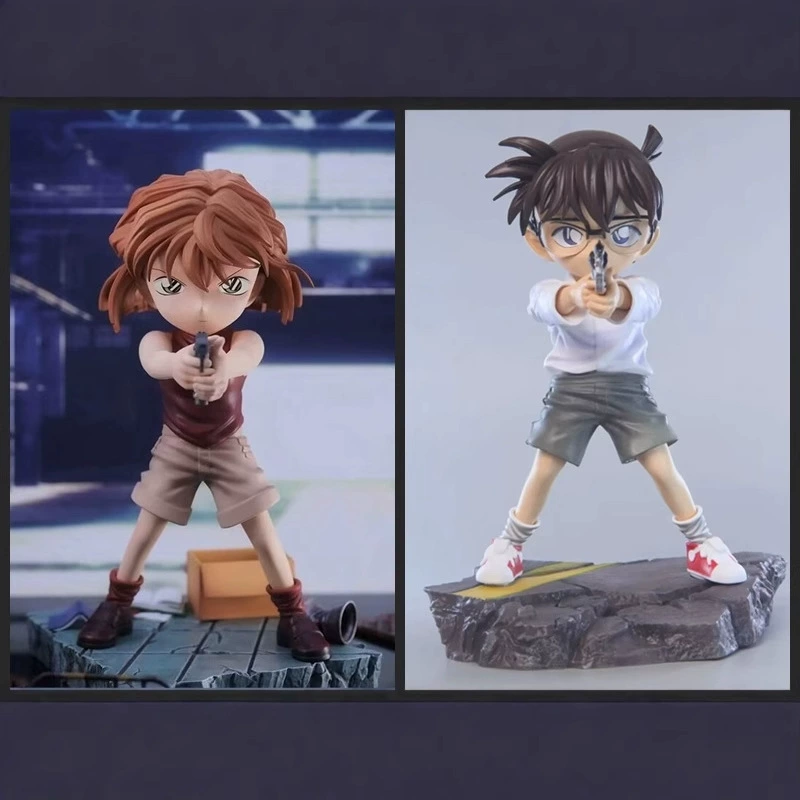Детектив Конан Кудо Шиничи и Хайбара Ай, фигурка в масштабе 1/6 из аниме-версии фильма.