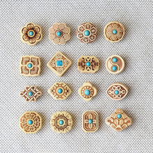 �S��ľ�Ƕ�G��ʯ���껨���Դ����������Լ��鱳����diy耳׿�