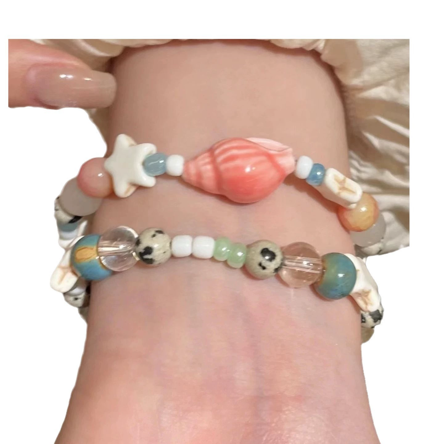 Sophisticated high quality beaded bracelet, jewelry