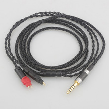 8股单晶铜镀银森海赛尔HD600 HD650 HD660S HD580耳机升级线