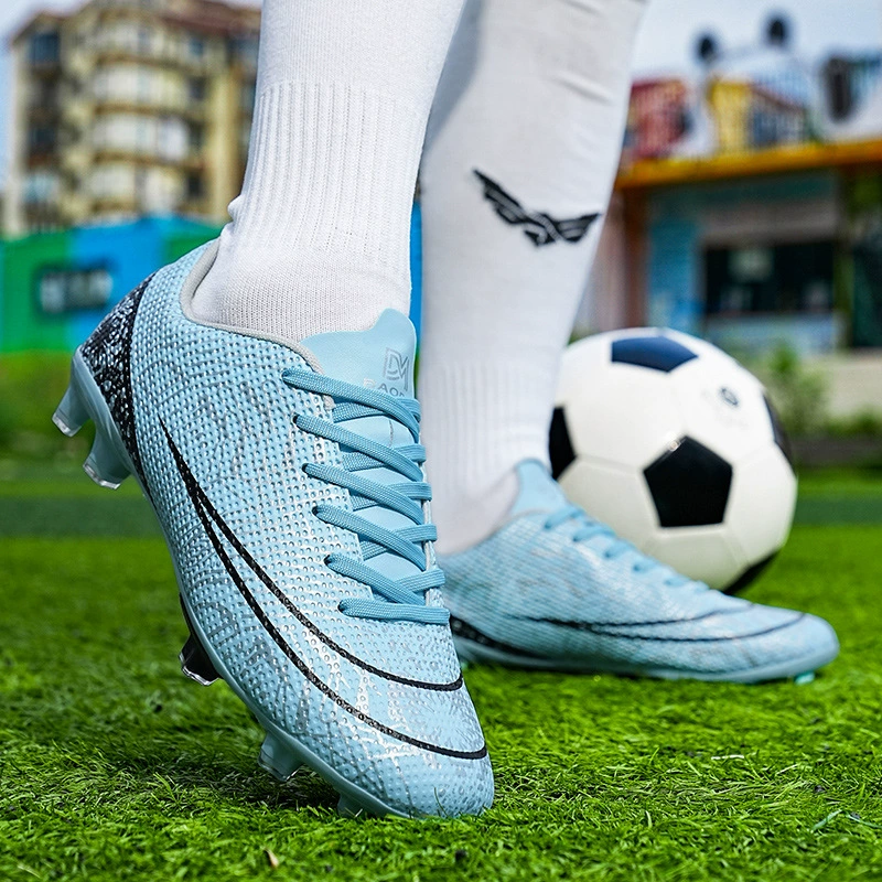 Трансграничные новые легкие нескользящие футбольные ботинки большого размера модные дикие молодежные тренировочные кроссовки Jinjiang обувь