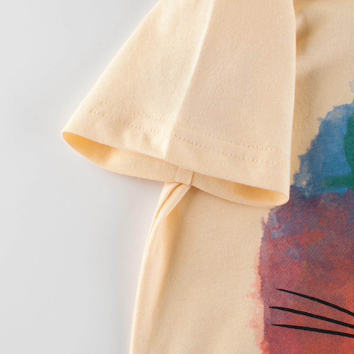 27kids ropa para niños transfronterizos ropa para bebés camiseta de manga corta de dibujos animados para niños ropa para bebés fuente de transmisión en vivo de Douyin