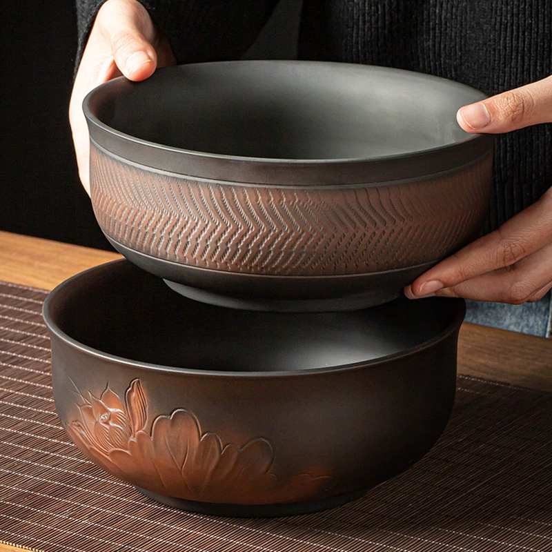 Ceramic big tea set from Yunnan province