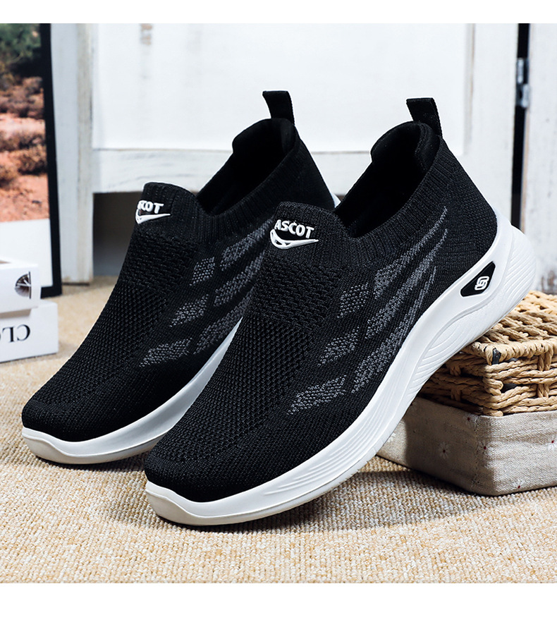 Unisex Sports Solid Color Round Toe Casual Shoes display picture 6