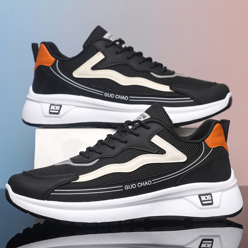 Zapatos deportivos Gump 2026 primavera nuevos zapatos de hombre de malla juvenil para correr zapatos casuales de moda al por mayor transfronterizos