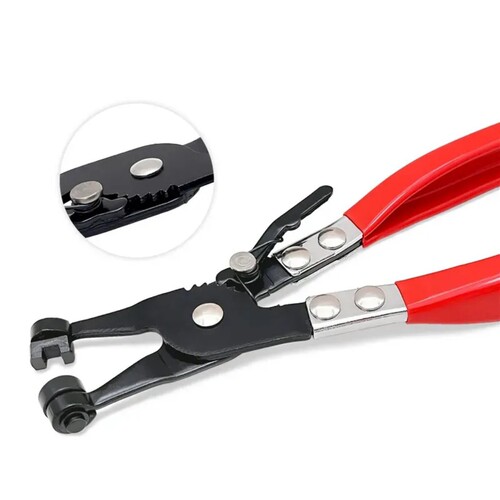 Massive pipe clamp straight throat type pipe bundle clamp bendable with wire clip clamp clamp holder tool