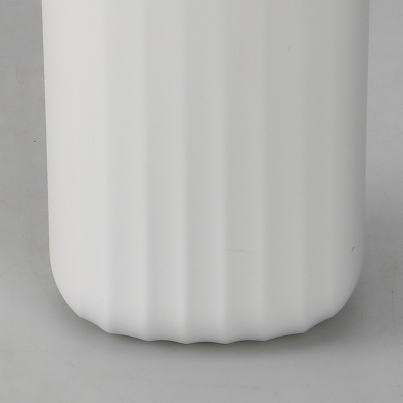 Patrón de onda cepillo de limpieza del hogar cepillo de baño traje de mango largo creativo simple inodoro cepillo de inodoro