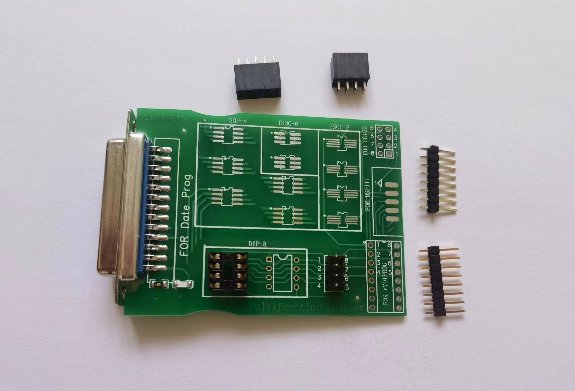 适用于data prog CG100三代 VVDI编程器双马通用适配器焊板