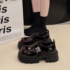 2025 新款厚底小皮鞋女韩版潮流ins超火休闲鞋学生情侣款时尚单鞋