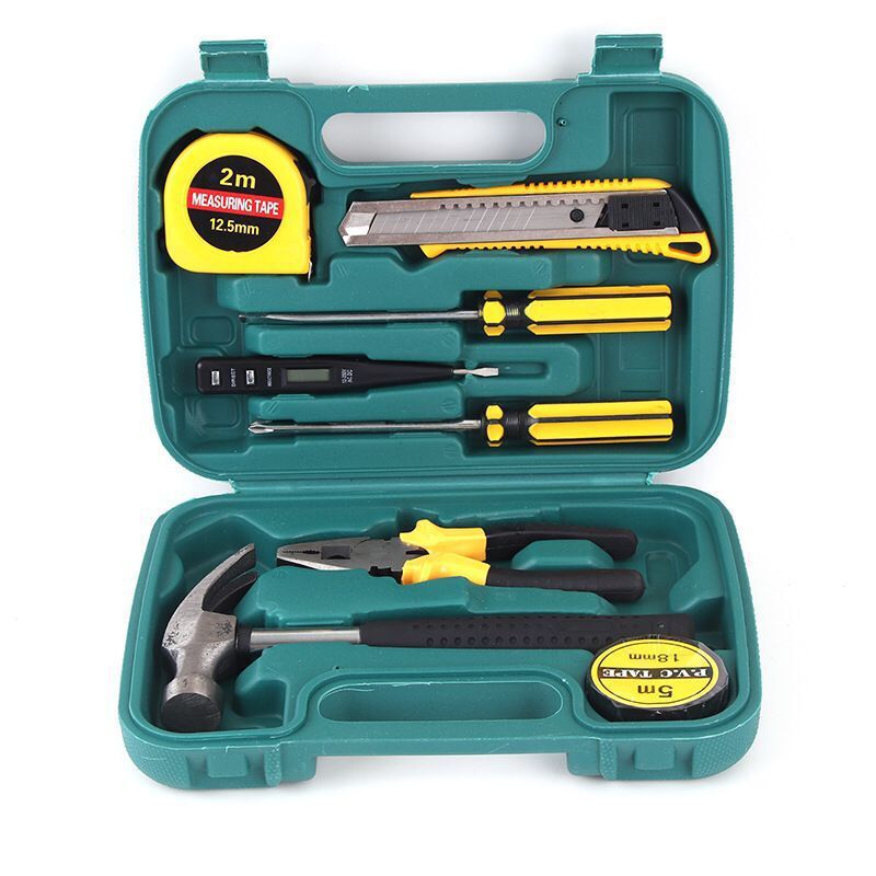 家用8009组套工具箱8012工具套装汽车组合工具盒汽车配件保险礼品