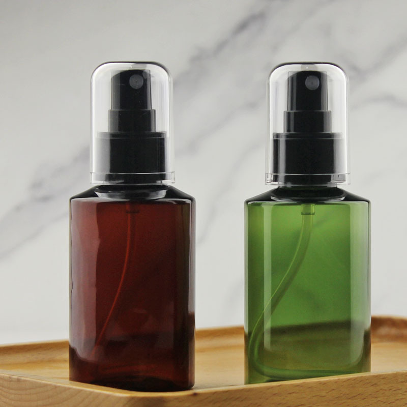 100ml斜肩瓶全罩喷雾瓶补水保湿喷瓶小喷雾瓶便携按压香水瓶空瓶