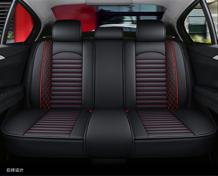 2022 new double arch full leather Four Seasons cushion car seat cushion seat cushion cover factory one-piece delivery export