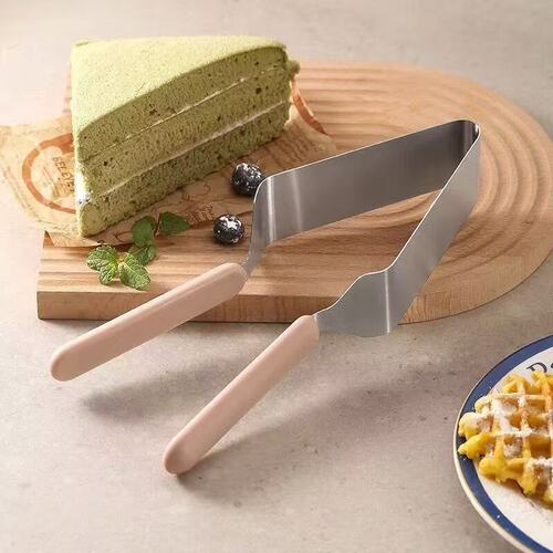 Stainless steel cake separator tableware triangular transfer gripper kitchen tools