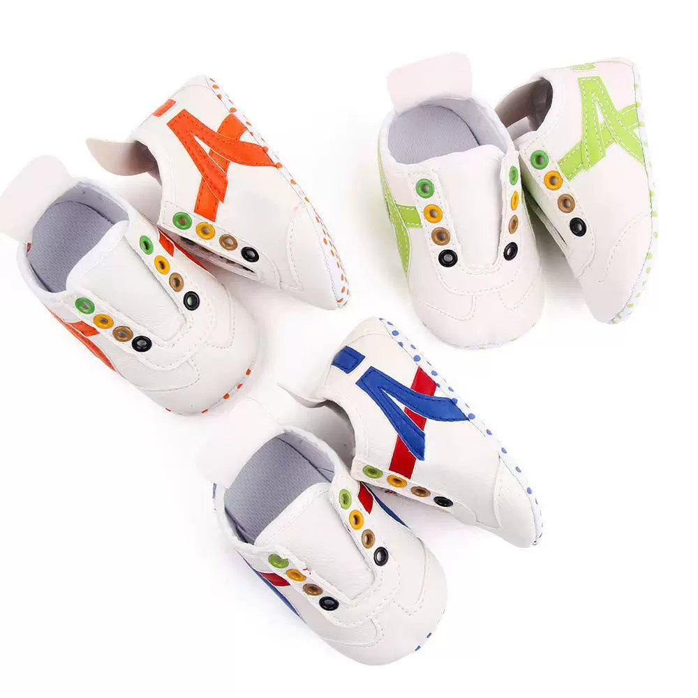 Трансграничные младенцы и дети с мягким дном, противоскользящие и износостойкие модные кроссовки
