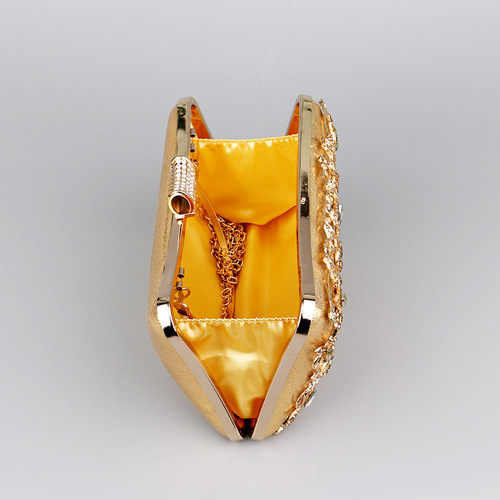 Cross-border Amazon Diamond-studded Evening Bag for European and American Women, Retro Party Bag, Hand-held Versatile Dress Bag