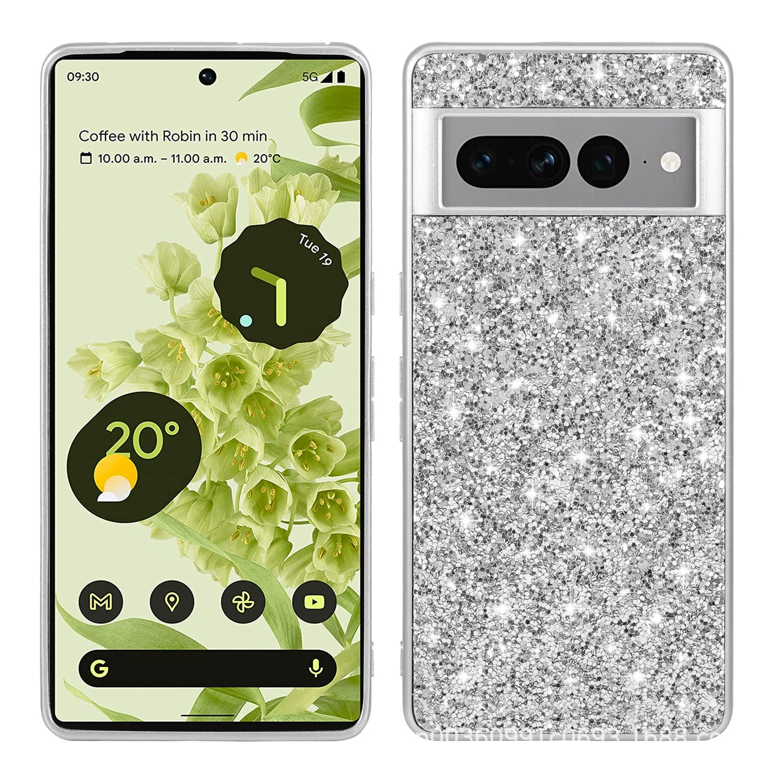 Пыльцесодержащий чехол для мобильного Samsung S23 ULTRA из глиттера NOTE20 однотонный защитный чехол со стразами из кожи женский A42