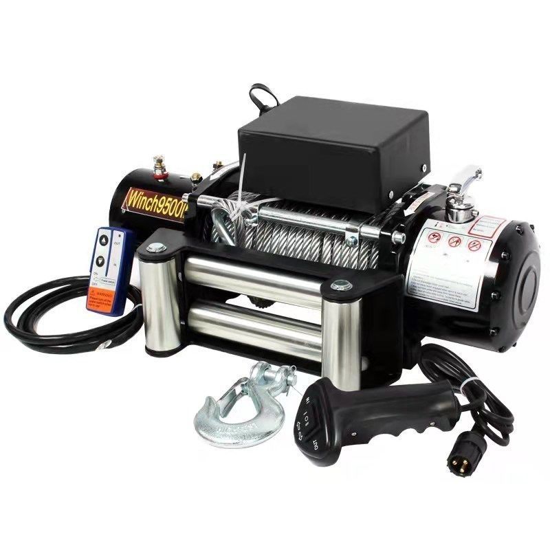 电动绞盘12V24V车载吊机卷扬机电动葫芦汽车牵引提升机小吊机