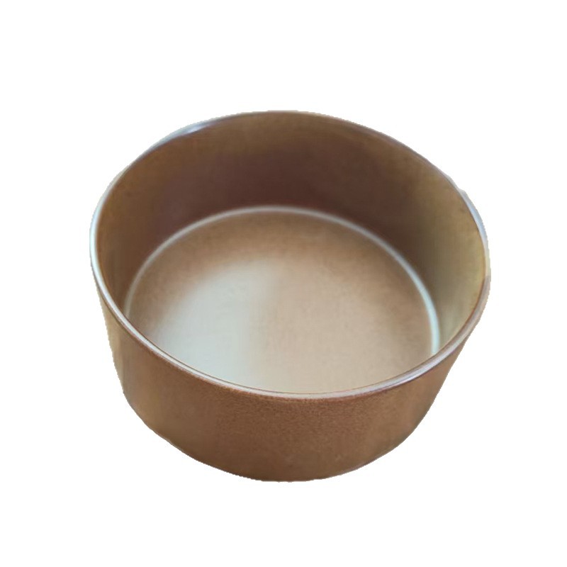 Juego de vajilla de comida occidental Dehua horno vidriado retro juego de plato de sensación de alta gama hogar plato de comida occidental ensaladera