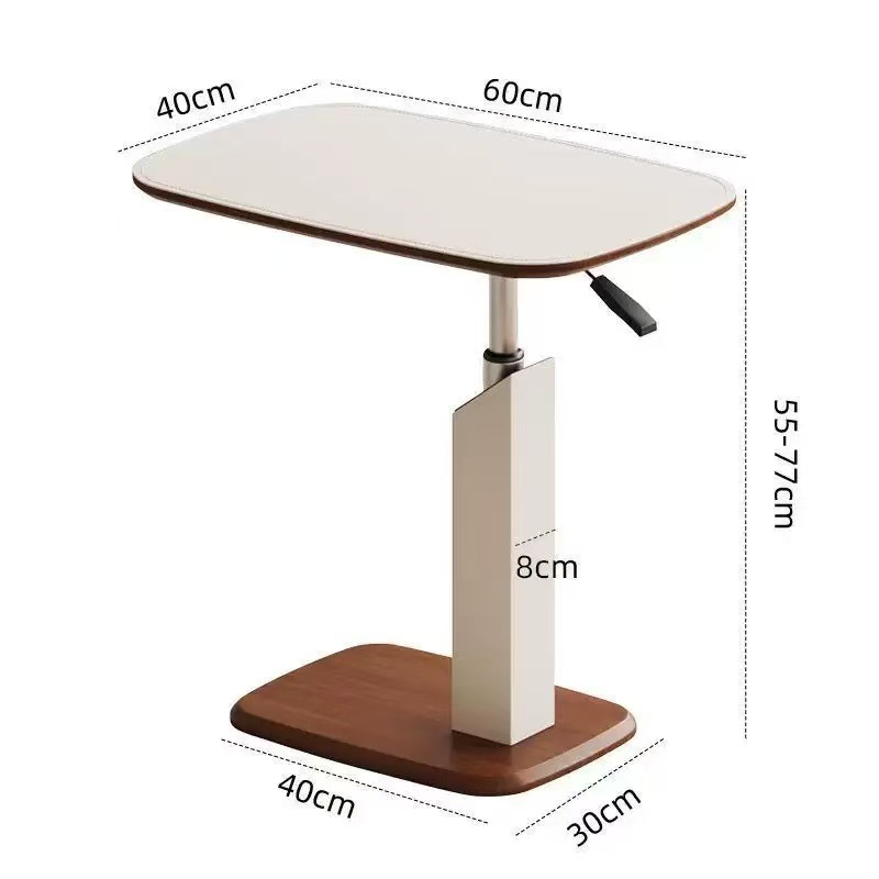 tabla plegable elevadora lateral varilla inflable tabla plegable sala de estar mesa de té dormitorio casero ocio mesa de cabezal de cama sofá lateral